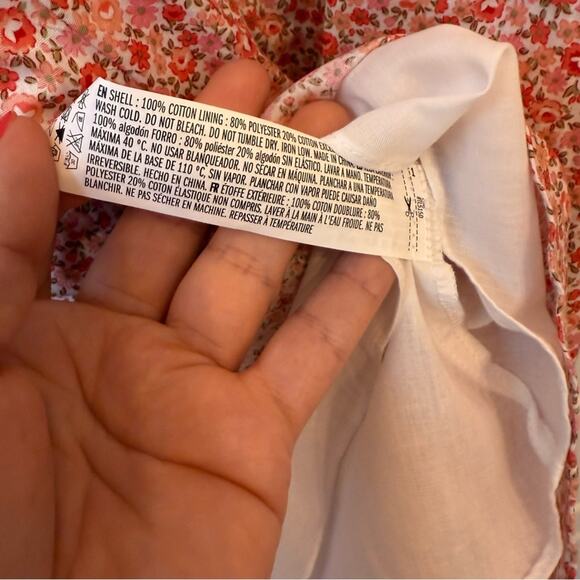 English Factory Puff Sleeve Floral Dress - Picture 5 of 7